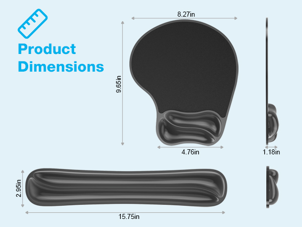 wrist rest for computer keyboard