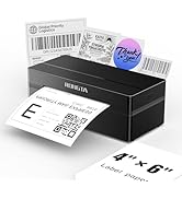 Rongta Bluetooth Shipping Label Printer, Wireless 4x6 Thermal Label Printer for Shipping Packages...