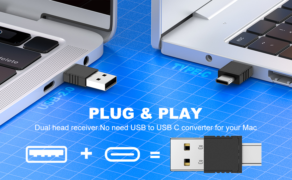 Plug and play presentation clicker