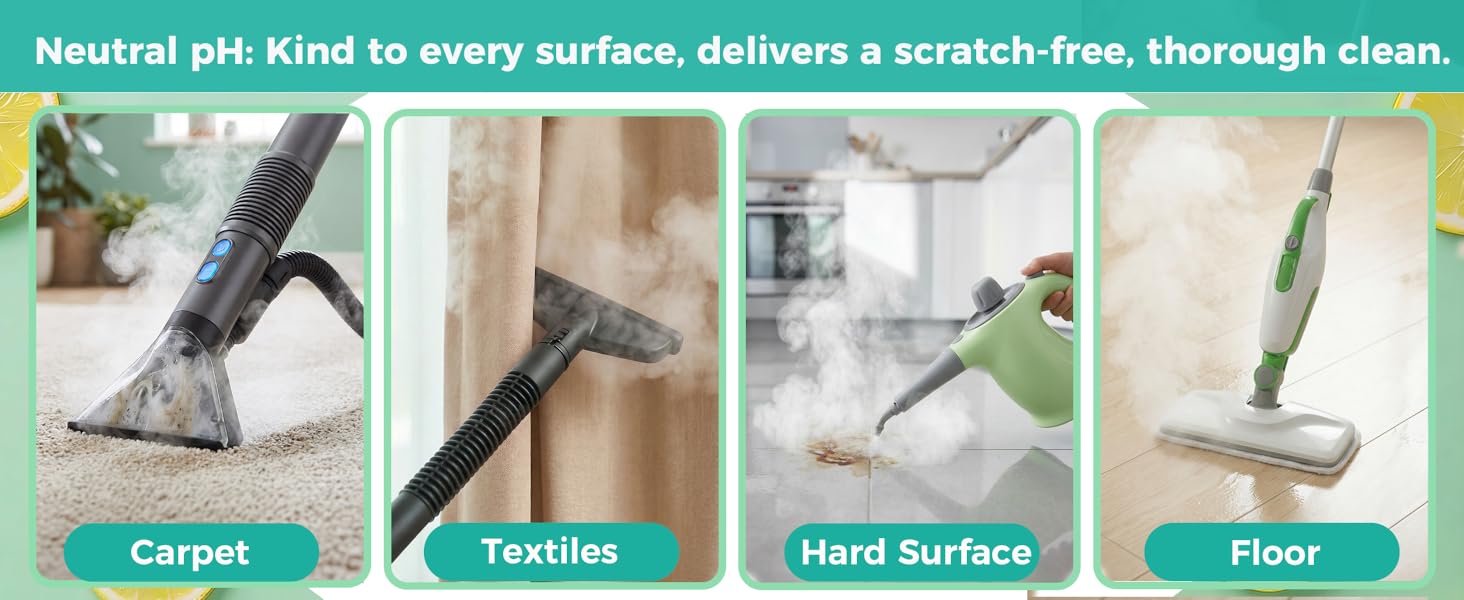 cleaning solution for steam mop