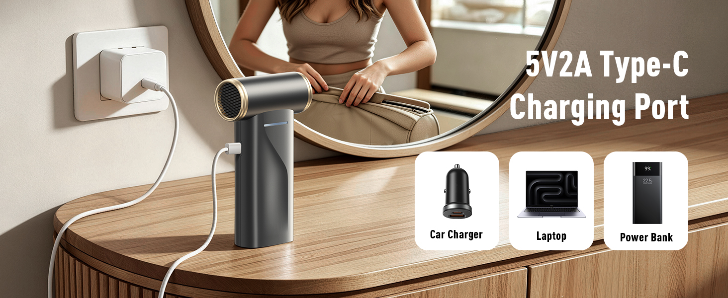 Air Duster and Vacuum 2-in-1