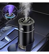 Smart Car Air Fresheners with Star Projector, Car Essential Oil Diffuser with 2 Natural Essential...