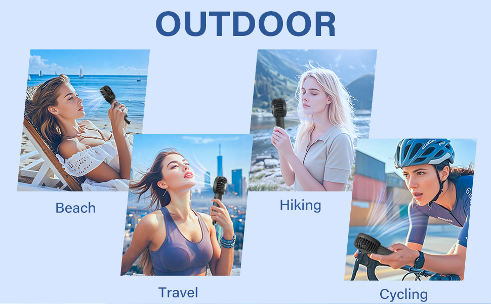 portable fan for outdoor