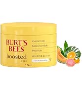 Burt's Bees Boosted Body Whipped Butter With a Ceramide, Niacinamide and Peptide Complex, Quick-A...