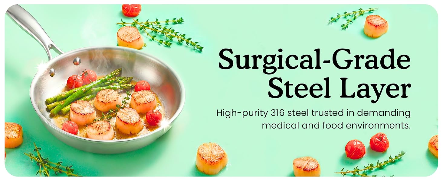 Surgical Grade Steel