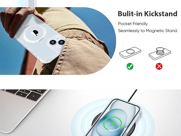 Built-in Kickstand