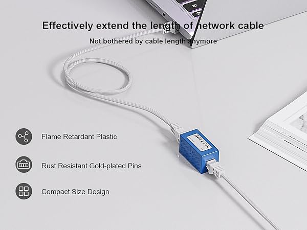 Effectively extend the length of network cable