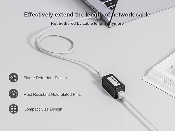Effectively extend the length of network cable