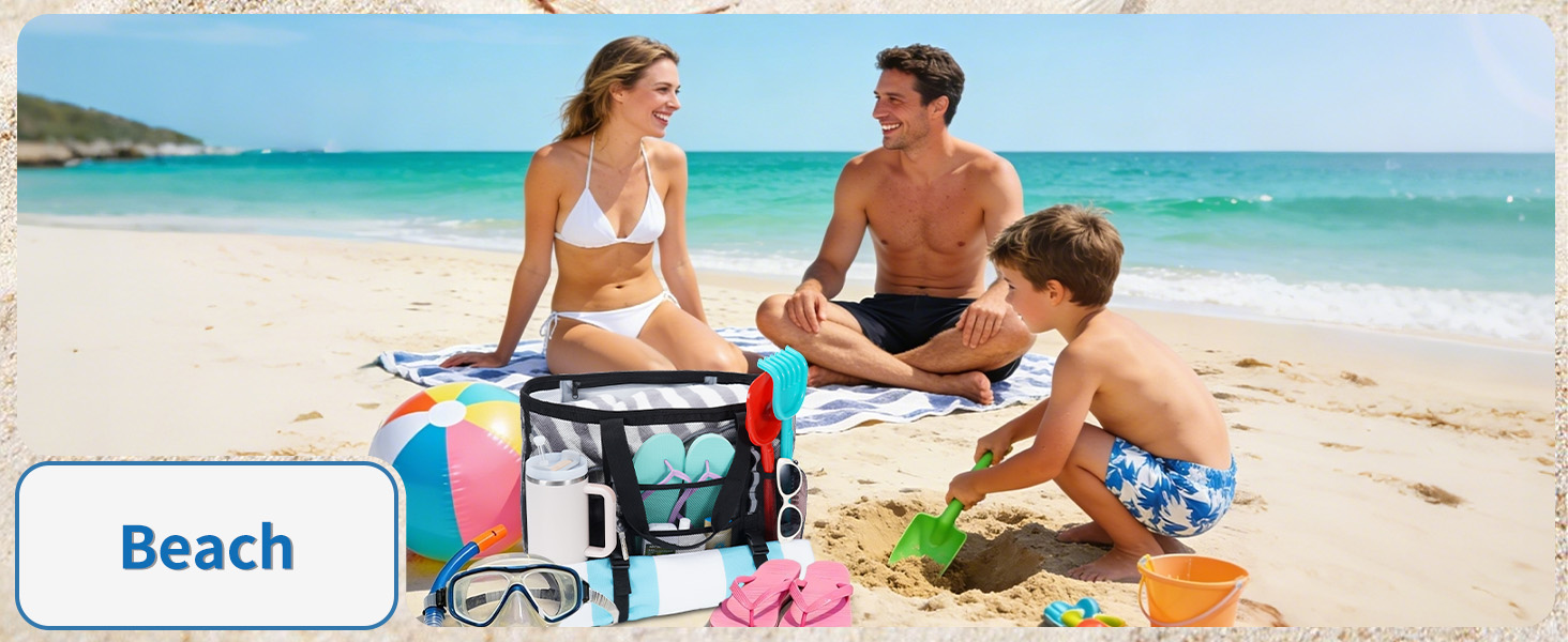 family beach bag