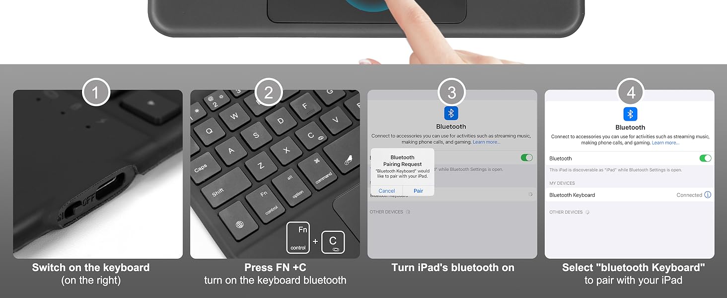 ipad mini 7th generation case keyboard