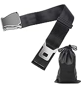 Coolrunner Adjustable 7-32" Airplane Seatbelt Extender - FITS All Airlines - Free Carrying Case