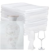 100Pack Packing Foam Pouches 12x16 inch, Large Cushion Foam Wrap Pouches for Safeguarding Mugs,Cu...