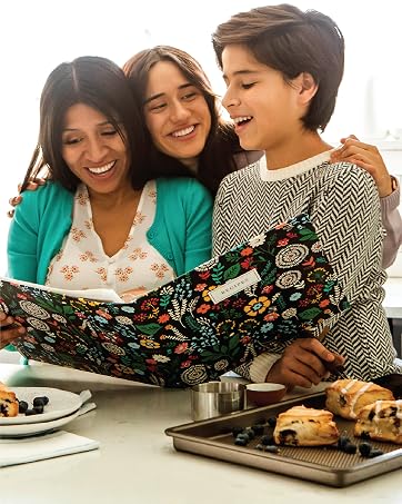Family photo using recipe binder