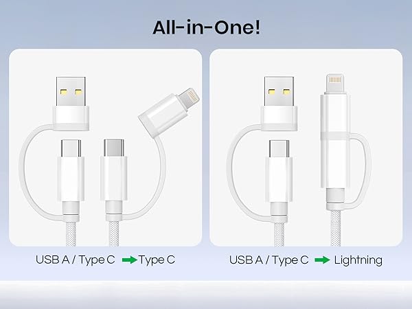 4 in 1 charging cable