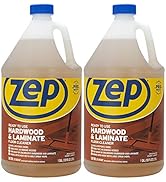 Zep Industrial Hardwood and Laminate Floor Cleaner - 1 Gallon (Pack of 2) ECZUHLF1282 - Removes S...