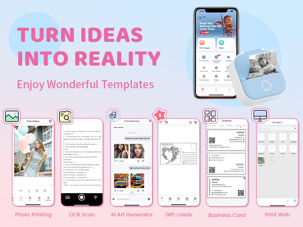 print pods mini printer t02 sticker printer receipt printer