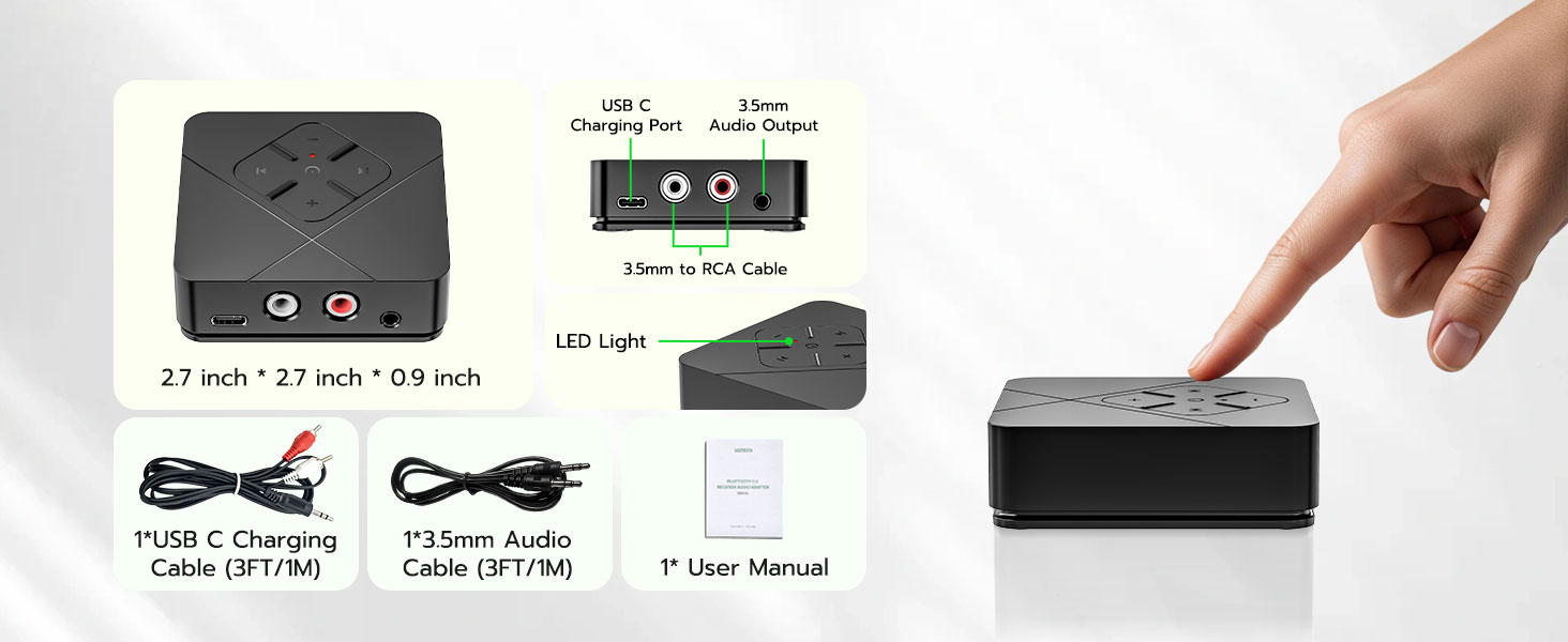 Bluetooth 6.0 Receiver