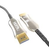 Cablelera 8K UHD CL3 HDMI Cable 2.1, Hybrid Active Optical Cable (AOC), 100ft