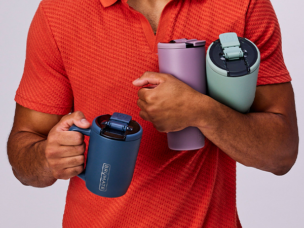 100% Leakproof Insulated Mug with handle tumbler brumate