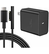 45W USB C Charger for Microsoft Surface Pro, Sisyphy Super Fast Charger with 6ft Surface Cable, G...