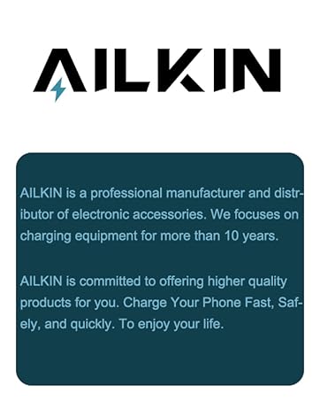 AILKIN USB CAR CHARGER