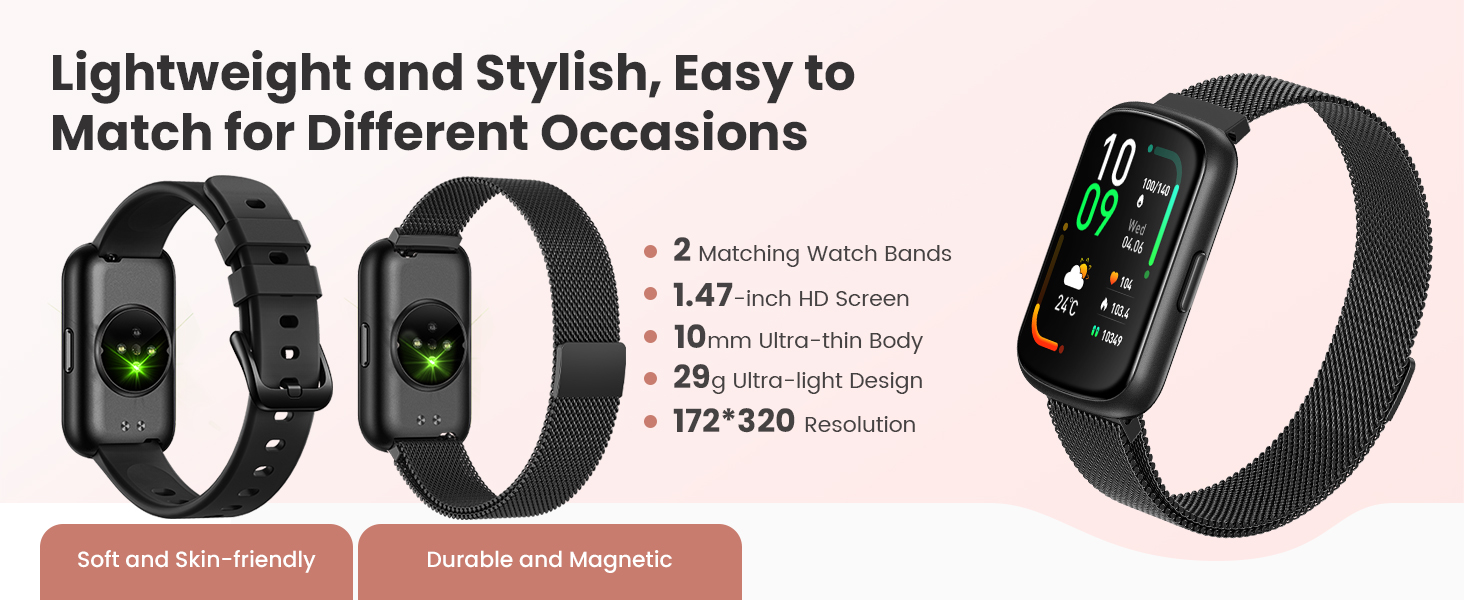 lightweight fitness tracker wiatch for sport