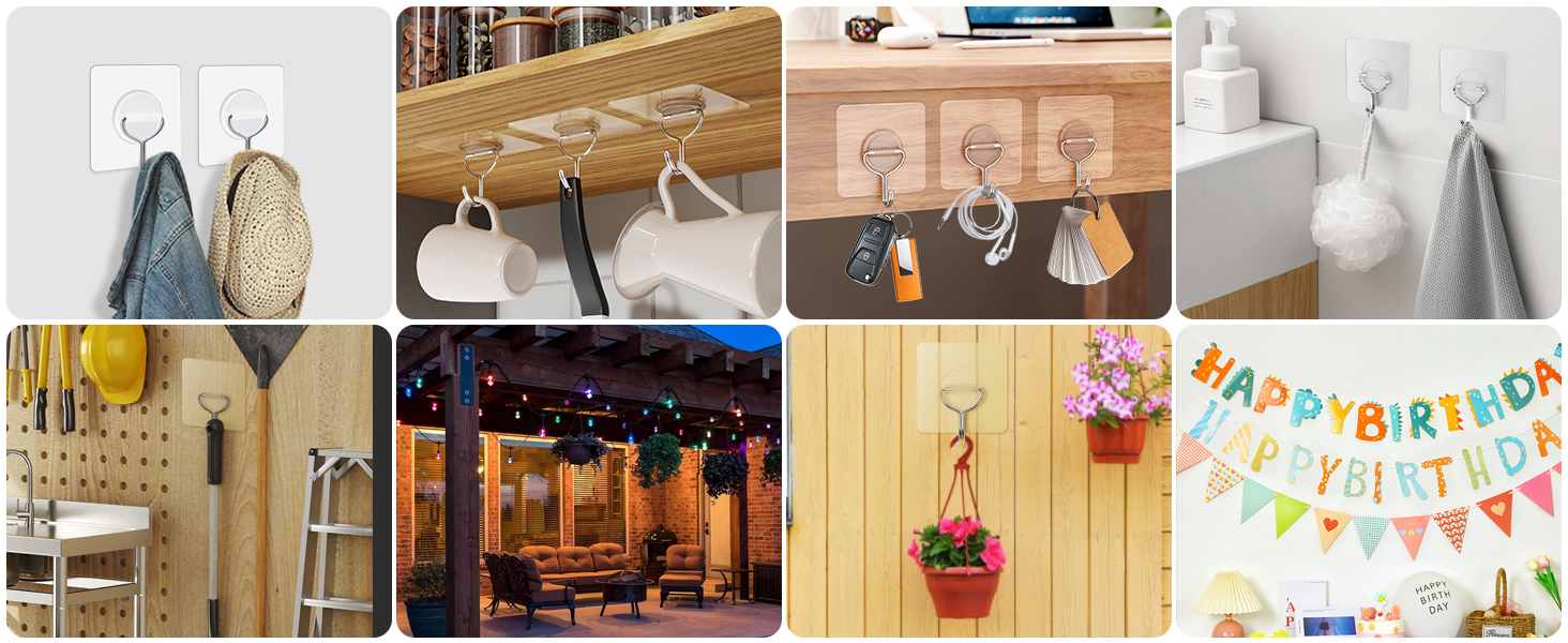 heavy duty adhesive hooks