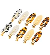 Éclat Creaseless Hair Clips – Secure No Crease Styling Clips, All Hair Types, Anti-Slip Lightweig...