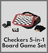 Mainstreet Classics Broadway 5-in-1 Combo Board Game Set
