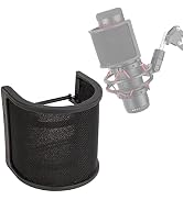 QuadCast S Pop Filter- Microphone Windscreen Mic Cover Foam Microphone Accessories Compatible wit...