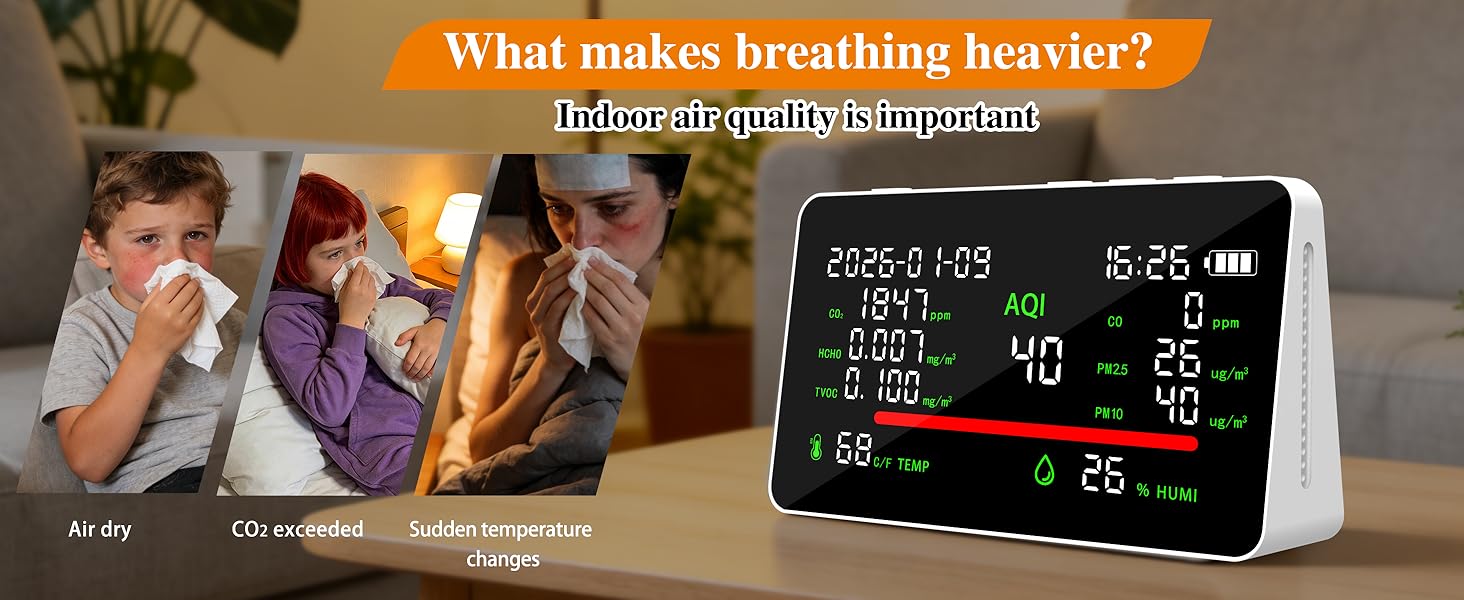 home air quality monitor