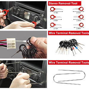 Eaukar 250 Pcs Trim Removal Tool Kit, Car Removal Tool Kit