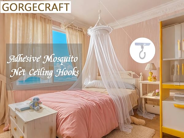 Adhesive Ceiling Hooks