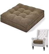 TANYOO Recliner Cushion Dual Layer Fillings Chair Cushion for Elderly 20”x20”x5” Extra Large Seat...