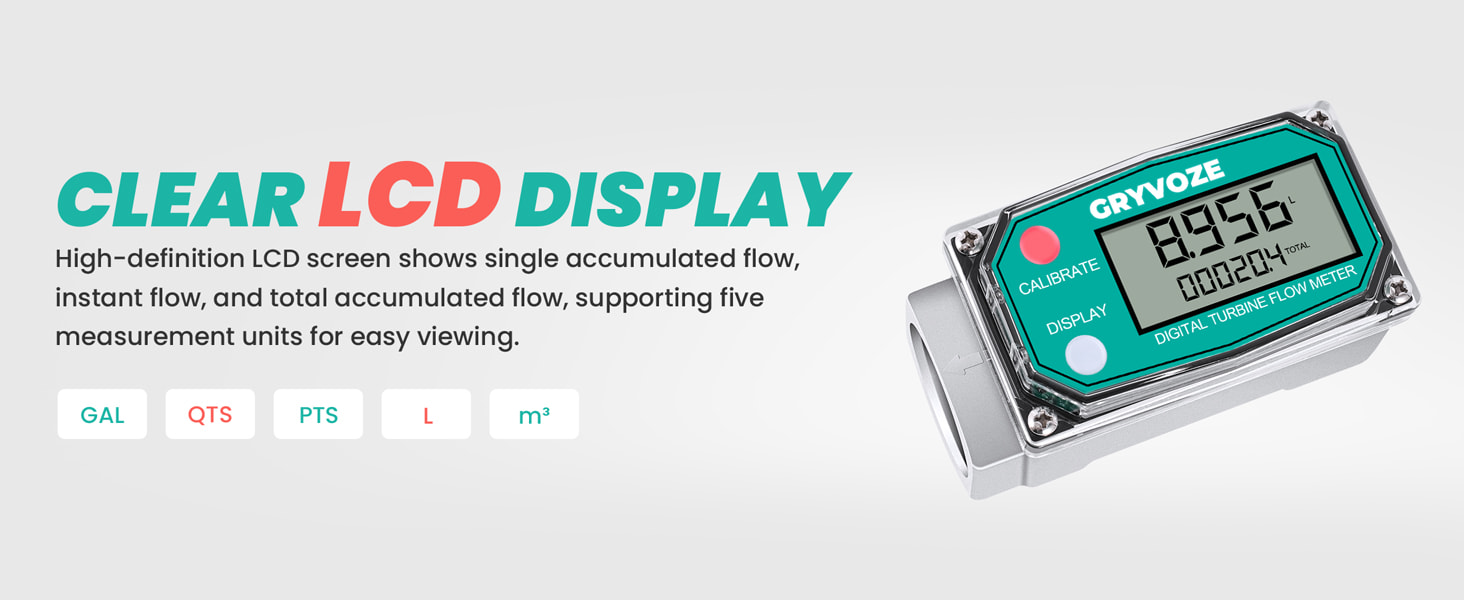 1in fuel meter LCD Display