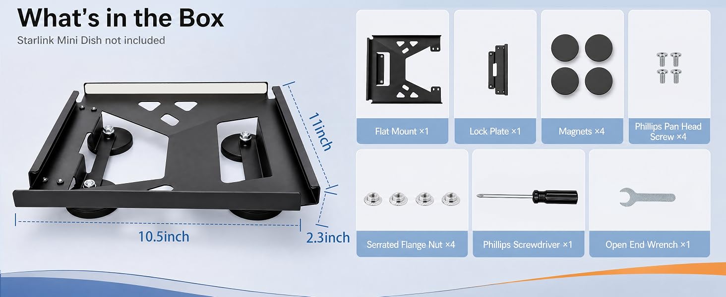 starlink mini car mount