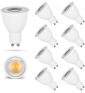 Edearkar 10W MR16 (GU10 Base) LED Light Bulbs, Equivalent 100W, 1000 Lumens, 6000K Daylight White...