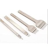 WINB Leather Hole Punch, Leather Punch,Leather Punch 4-Piece Set,Leather Craft Tool Hole Punches ...