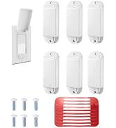 MyKEEPOW Light Switch Guard Cover, Baby Proof Wall Switch Cover Guard,6 PCS | White Light Switch ...