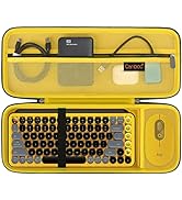 Canboc Hard Carrying Case for Logitech POP Keys Mechanical Wireless Keyboard and POP Wireless Mou...