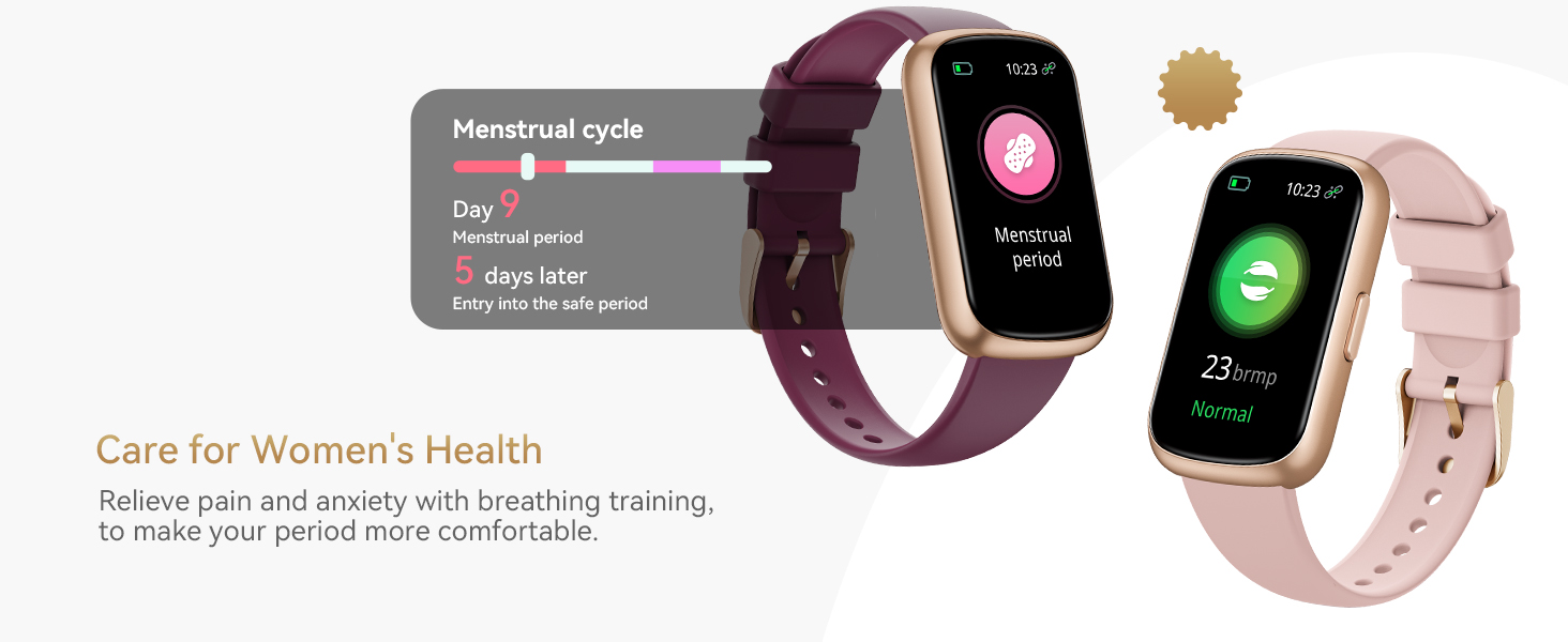 fitness tracker watch with 24/7 heart rate, blood oxygen, sleep monior