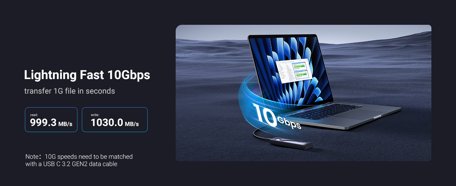 Ugreen 10g M.2 nvne enclosure