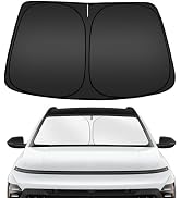 ARISMOTOR Windshield Sun Shade for Hyundai Kona 2024-2025, Custom Fit Foldable Front Window Sunsh...