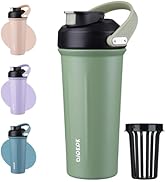BJPKPK 25 oz Insulated Tumbler with Handle Stainless Steel Shaker Water Bottle for Protein Mixes ...