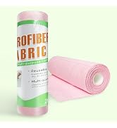 GENERALCARE Microfiber Cleaning Cloth, Reusable Paper Towels,Cleaning Cloth Roll, Washable, Scrat...