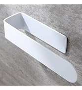 Taozun White Towel Rack, Self Adhesive Hand Towel Holder Towel Ring, Stainless Steel Towel Bar fo...