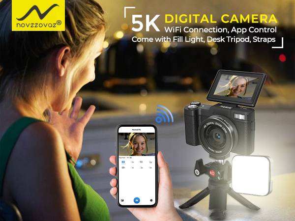 4K digital camera vlogging camera