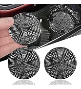 2pcs Bling Car Cup Holder Coaster, 2.75 inch Anti-Slip Shockproof Universal Fashion Vehicle Car C...