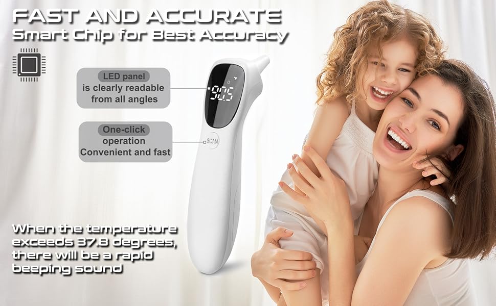 FAST AND ACCURATE Smart Chip for best Accuracy