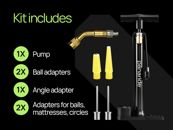 Bike pump universal adapter